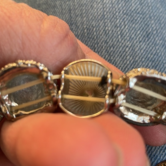 Spiky Rhinestone Bracelet - Picture 6 of 6